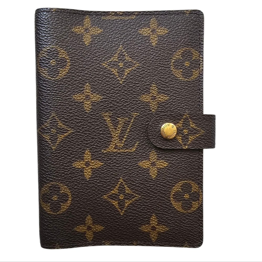 ⭐LOUIS VUITTON Monogram Agenda PM Notebook Cover. Authentic